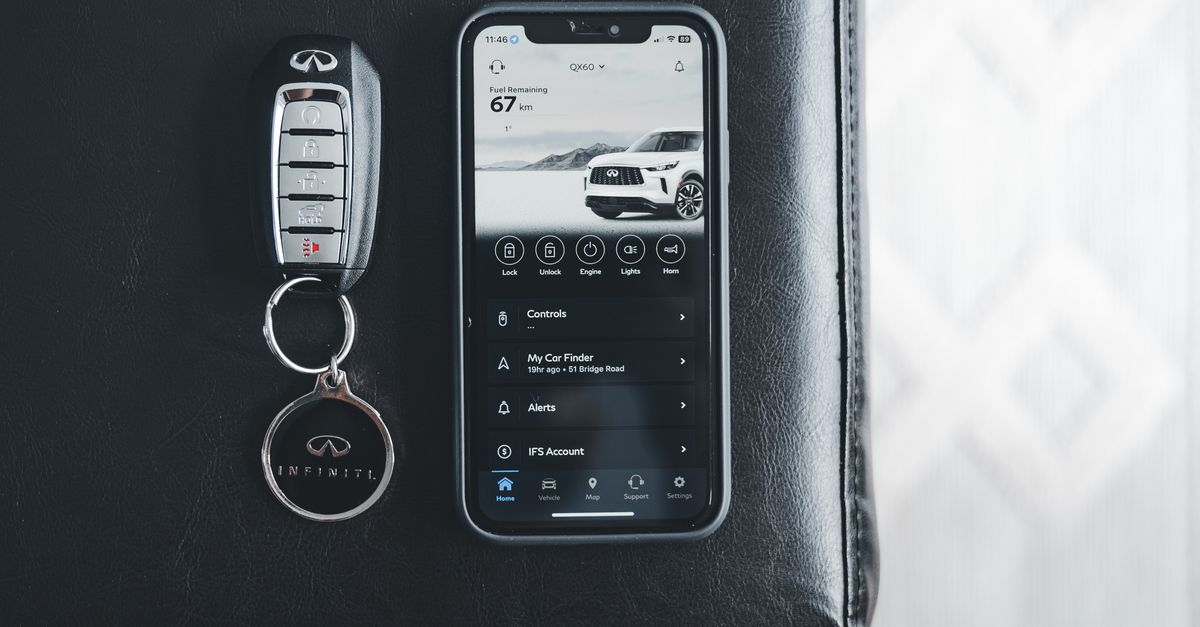 Hyundai car key fob — Rutherford Locksmith Inc